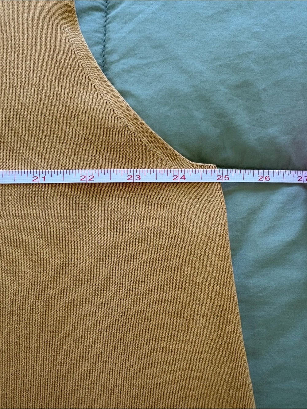 Coldwater Creek Sleeveless Tank Top in Mustard Gold - Picture 4 of 7